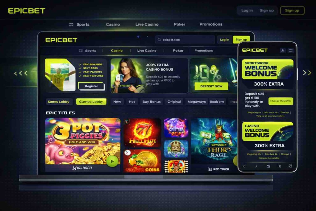 Picture of Epicbet platforms